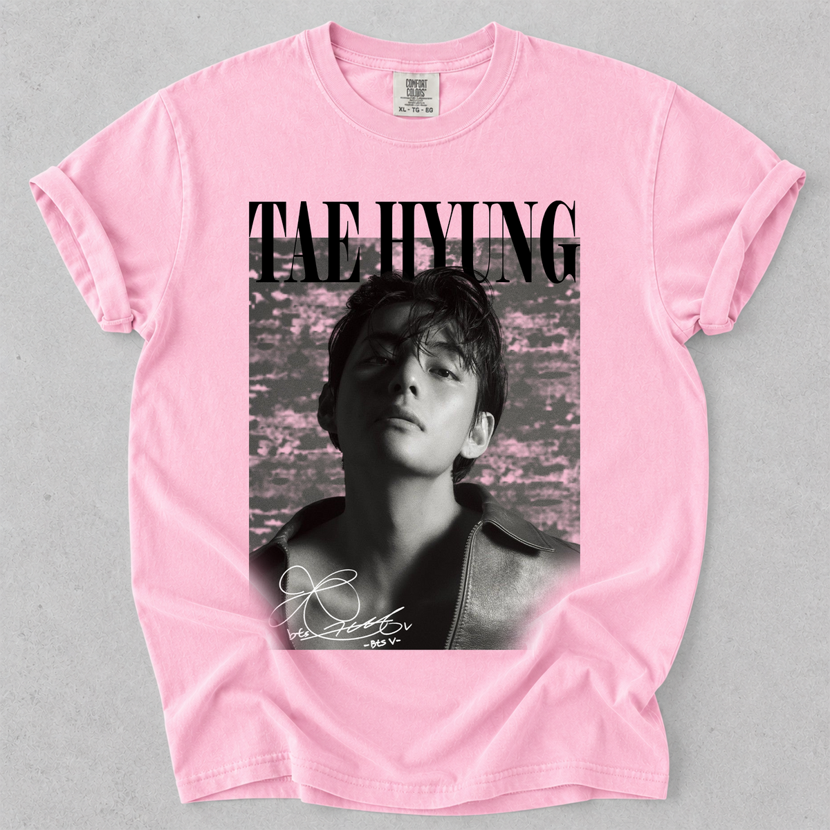 Comfort Colors V Taehyung BTS Vintage Graphic Tee