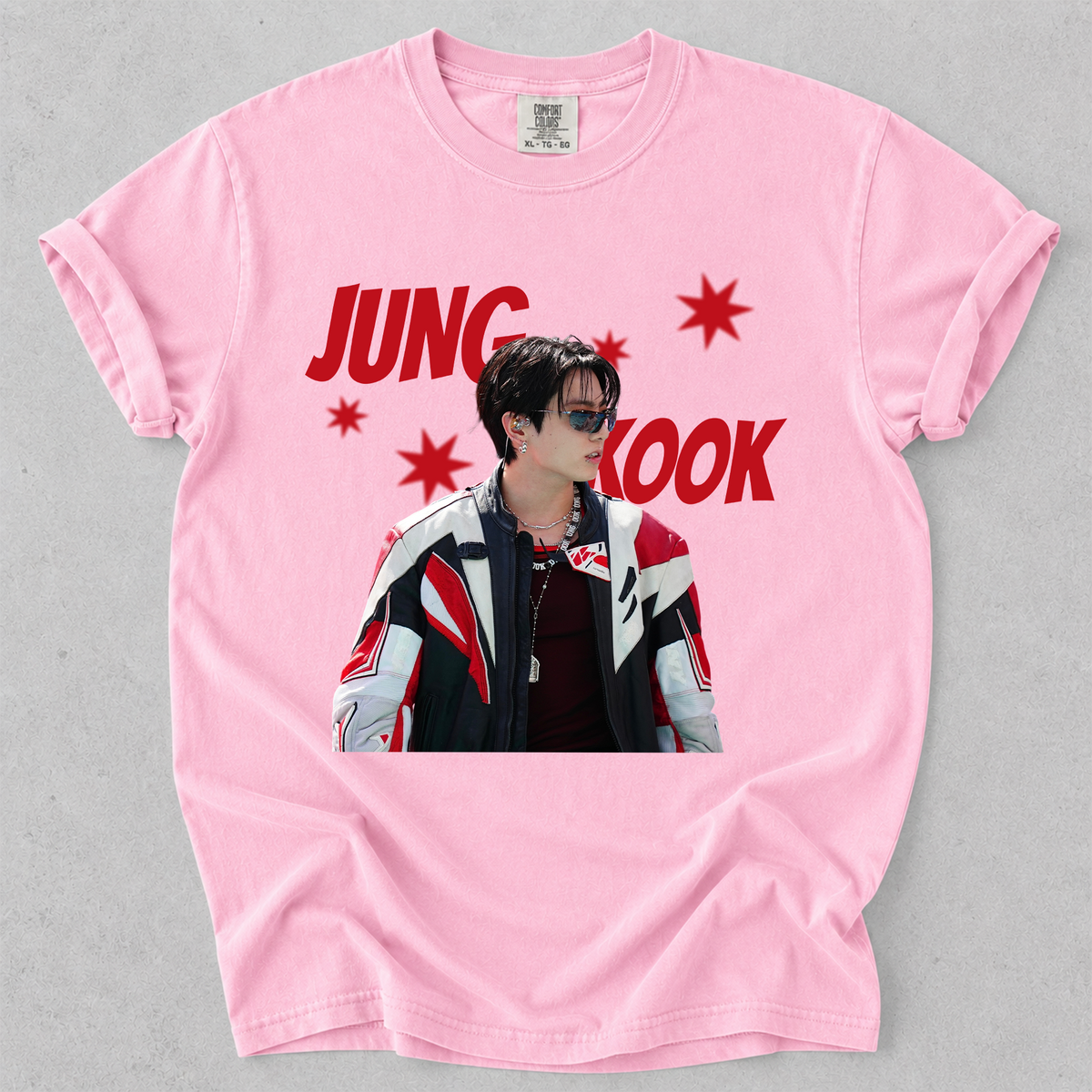 Vintage Jungkook Graffiti Comfort Colors T-Shirt