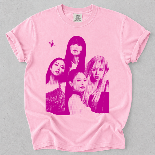 BLACKPINK Blink Graphic Comfort Colors T-Shirt Kpop Fan Tee