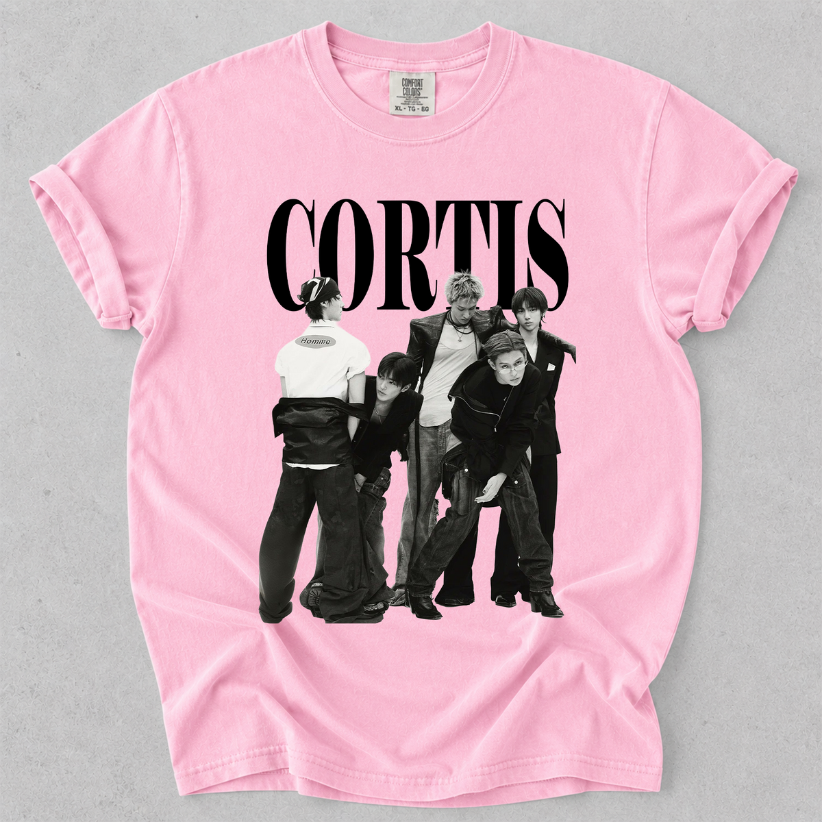 CORTIS Kpop Group T Shirt Retro Photo Fan Tee