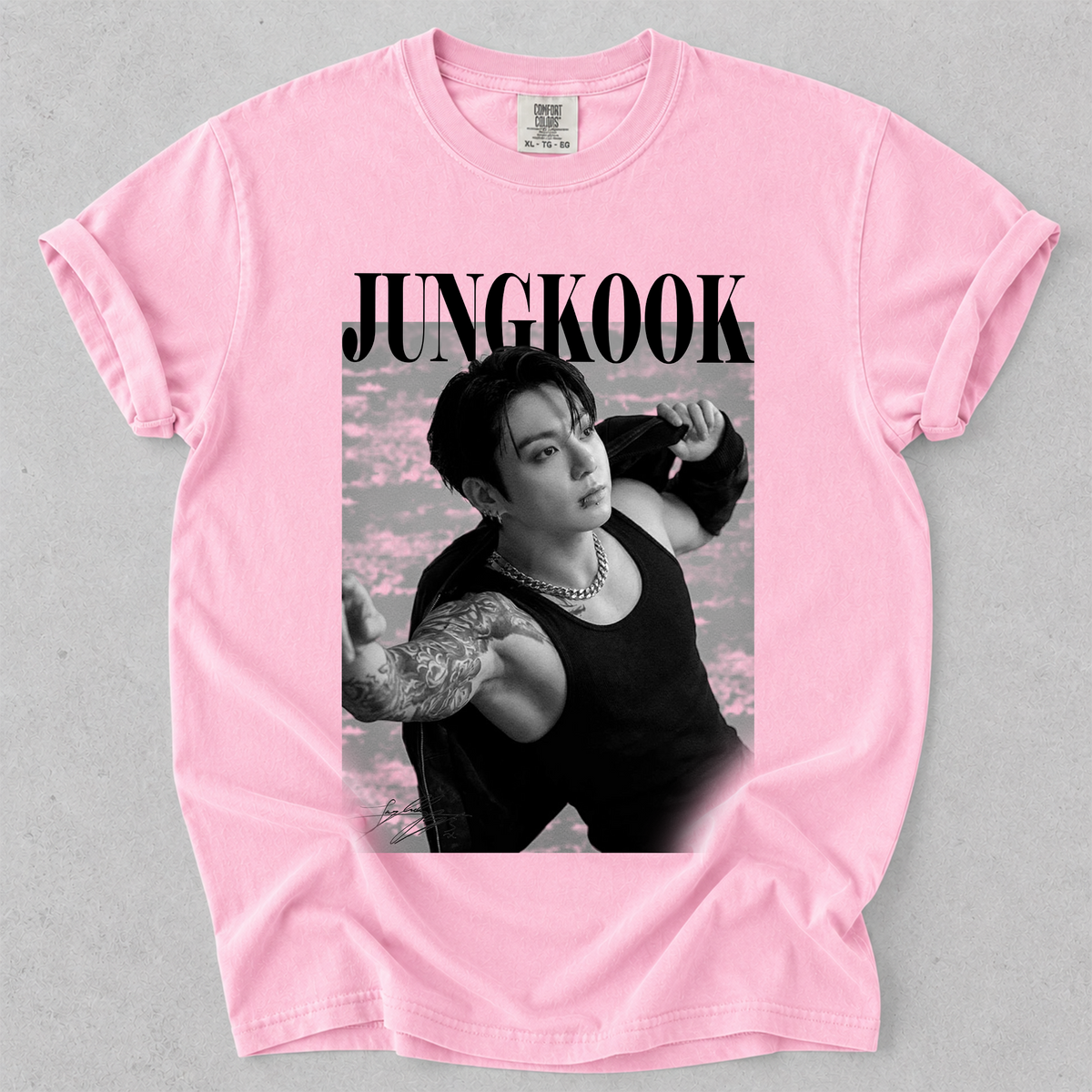 Vintage Jungkook Graphic Printed T-Shirt Gift For ARMY