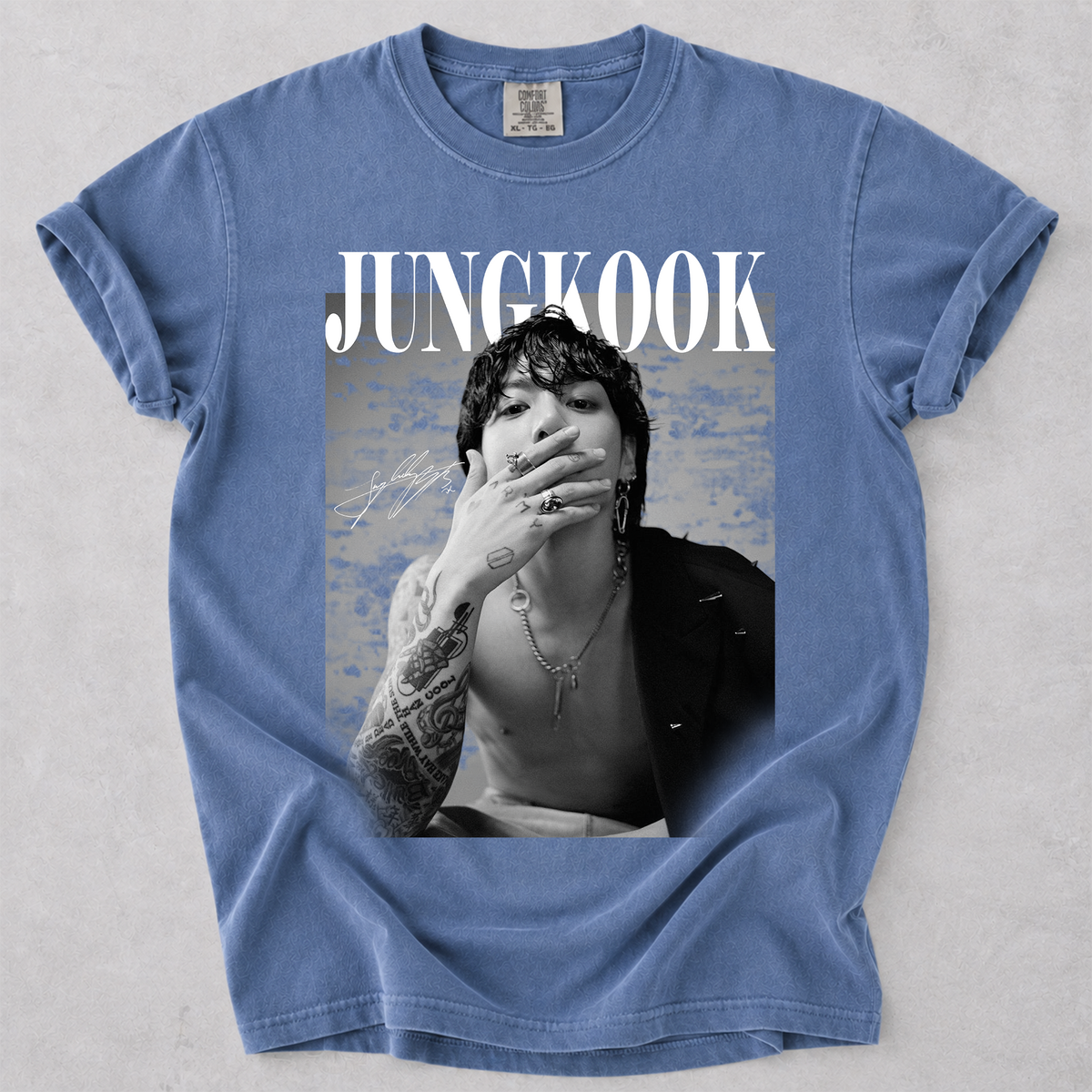Jungkook BTS Graphic Tee Unisex Oversized Tops