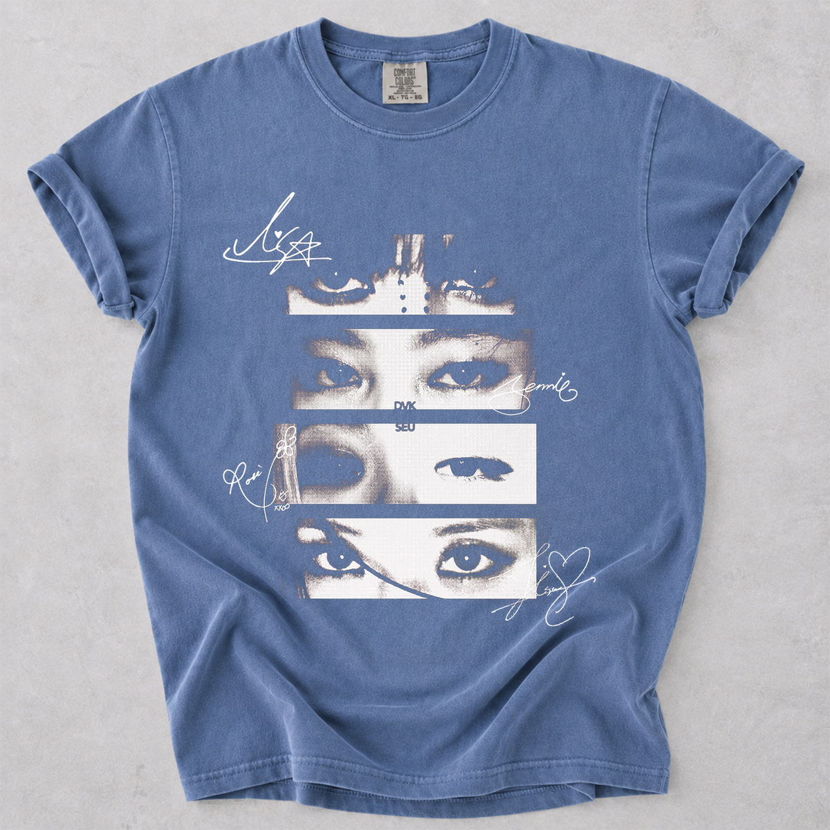 Kpop BLACKPINK Eyes Graphic Comfort Colors T-Shirt