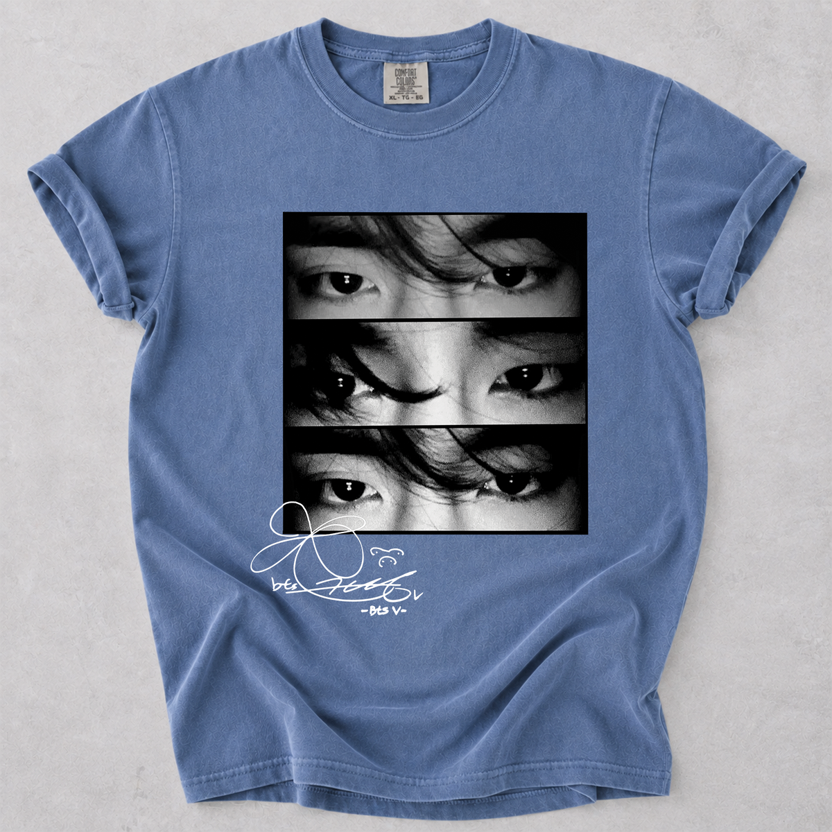 Comfort Colors Taehuyng Eyes Shirt K Pop Fan