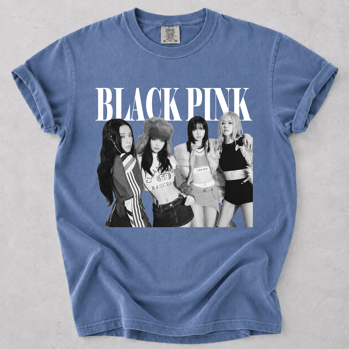 Comfort Colors BLACKPINK Vintage Photo Graphic T-Shirt Gift For ARMY