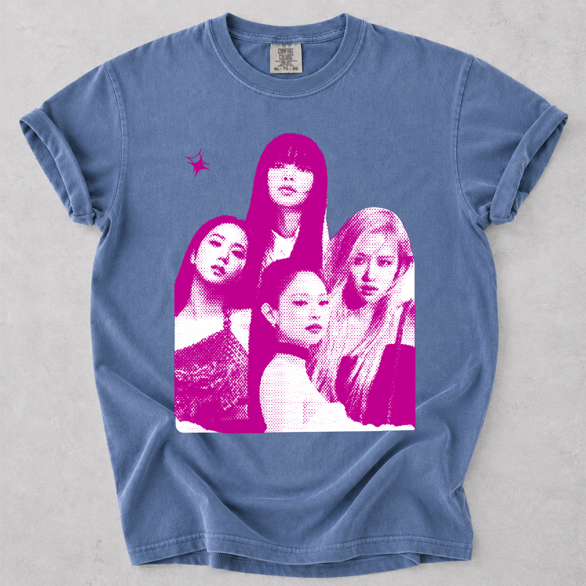BLACKPINK Blink Graphic Comfort Colors T-Shirt Kpop Fan Tee