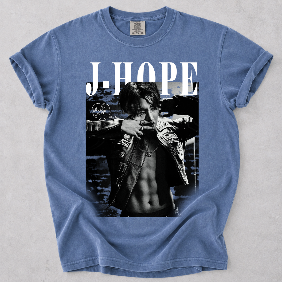 J-Hope Graphic Crewneck T-Shirt Top