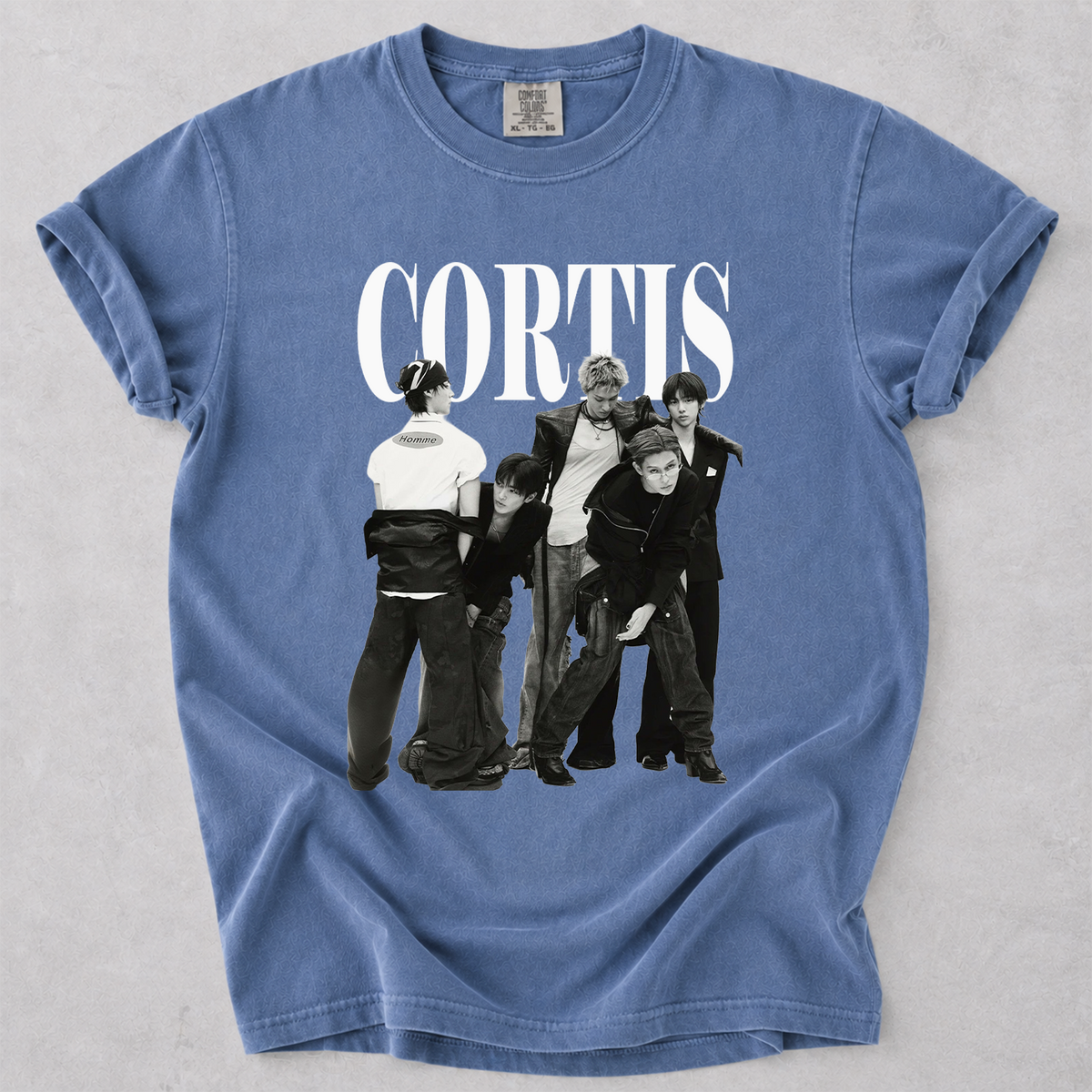CORTIS Kpop Group T Shirt Retro Photo Fan Tee