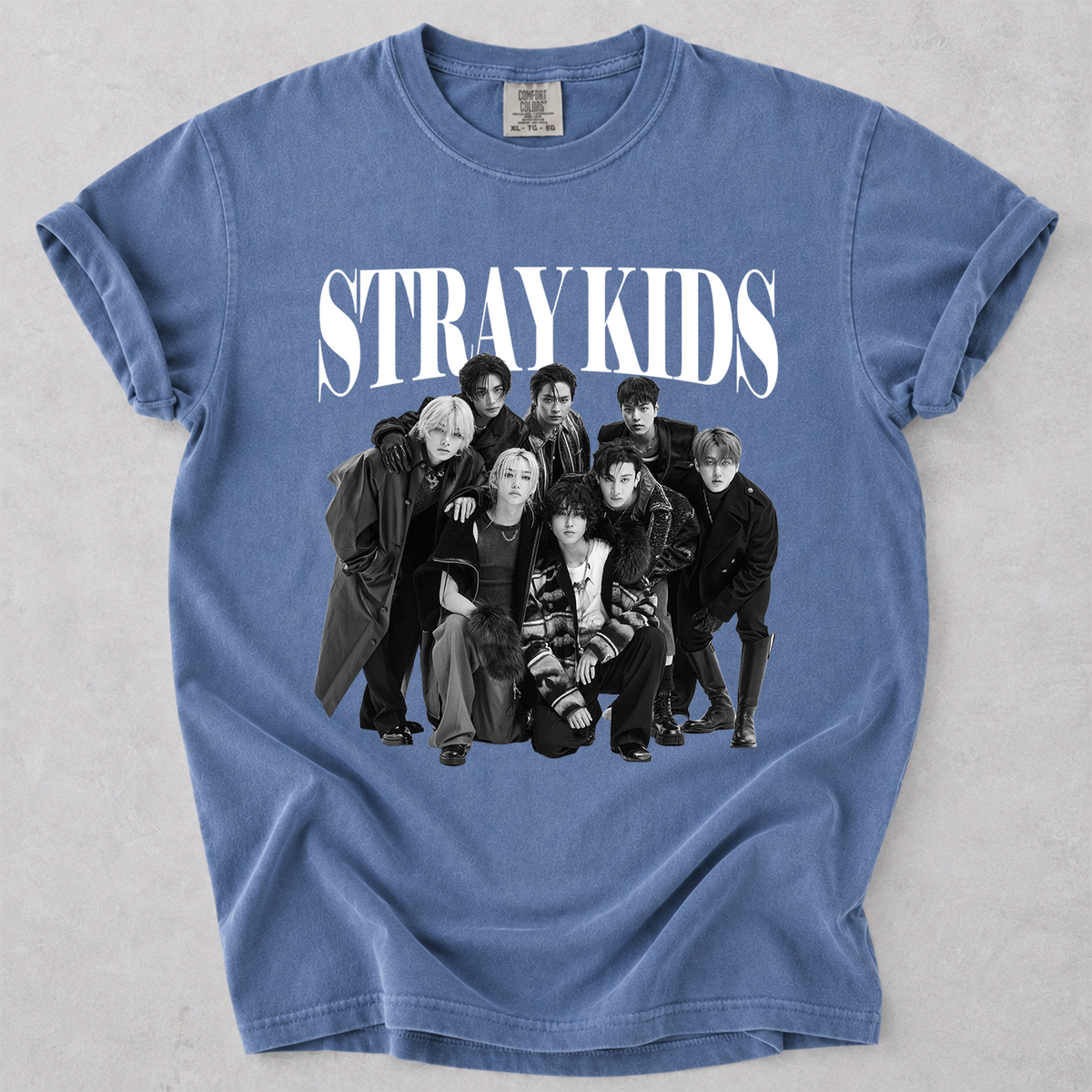 Stray Kids Kpop Vintage Comfort Colors Tee