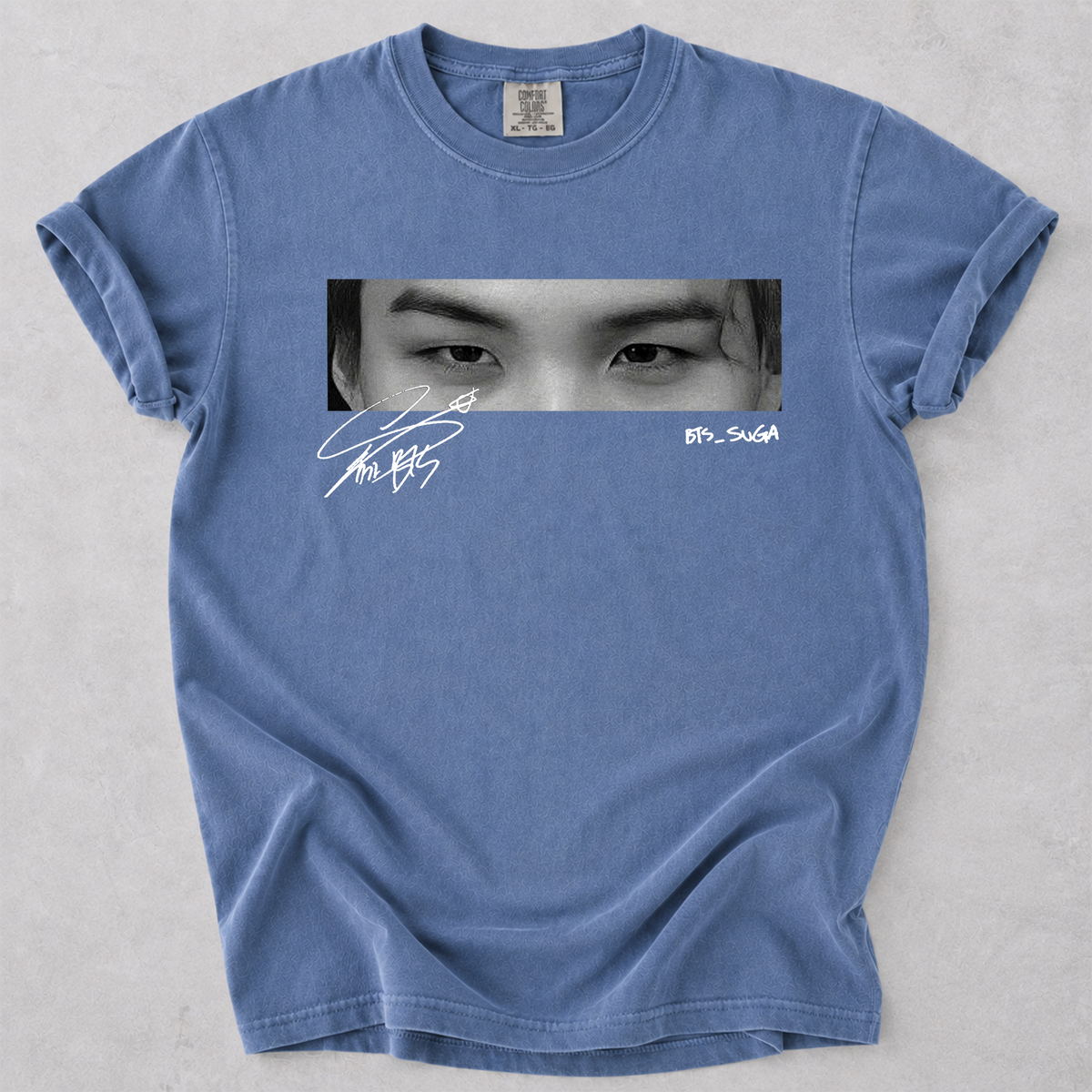 Suga Eyes BTS World Tour Graphic T-Shirt