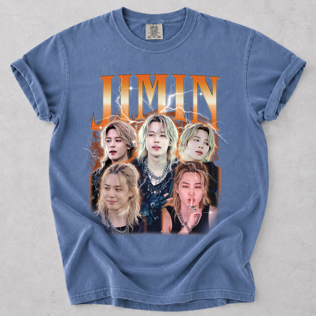 JIMIN Vintage Bootleg T Shirt Unisex
