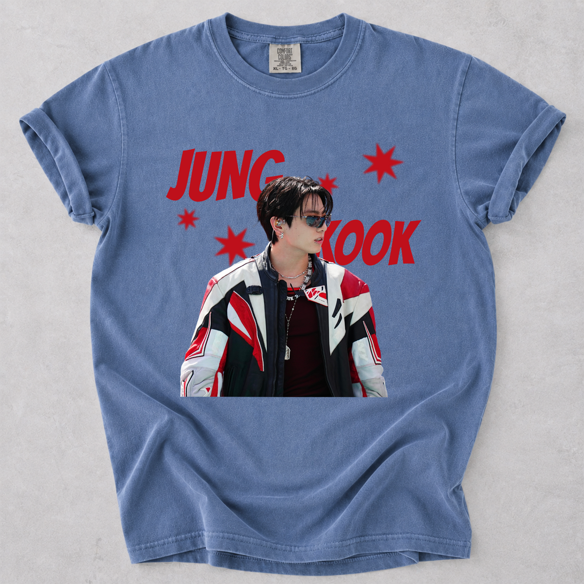 Vintage Jungkook Graffiti Comfort Colors T-Shirt