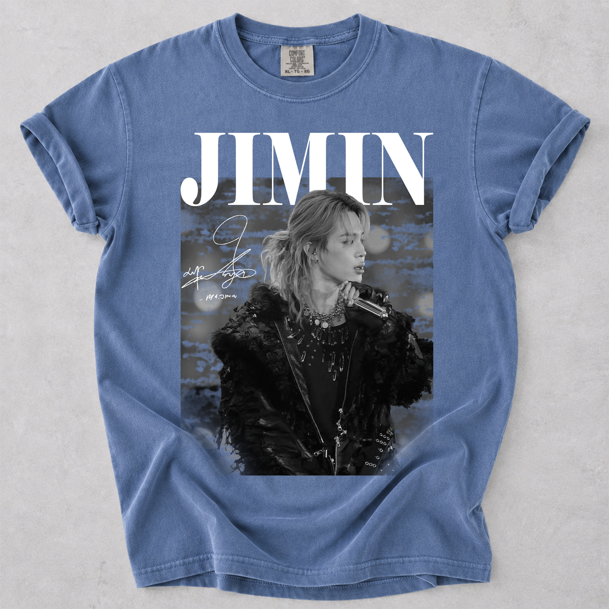 Comfort Colors Jimin Retro Graphic Tee