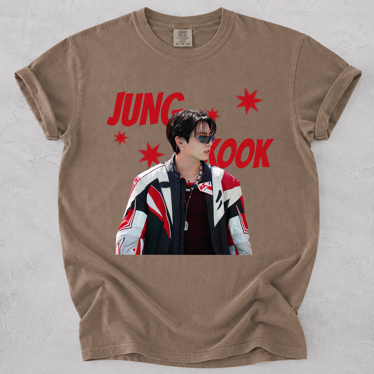 Vintage Jungkook Graffiti Comfort Colors T-Shirt