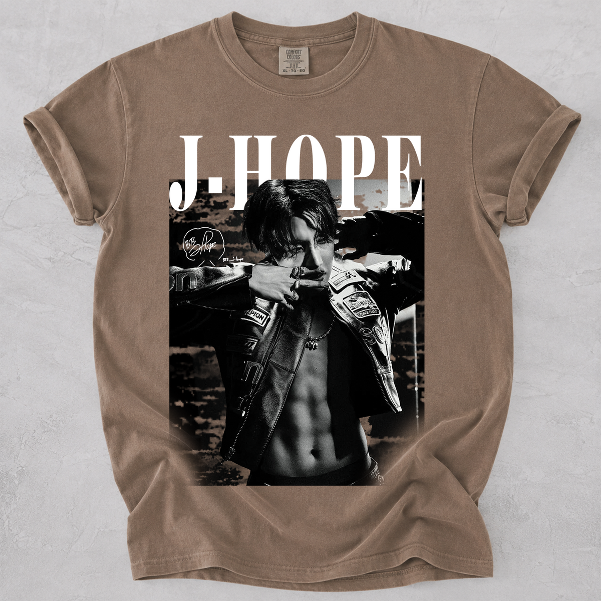 J-Hope Graphic Crewneck T-Shirt Top