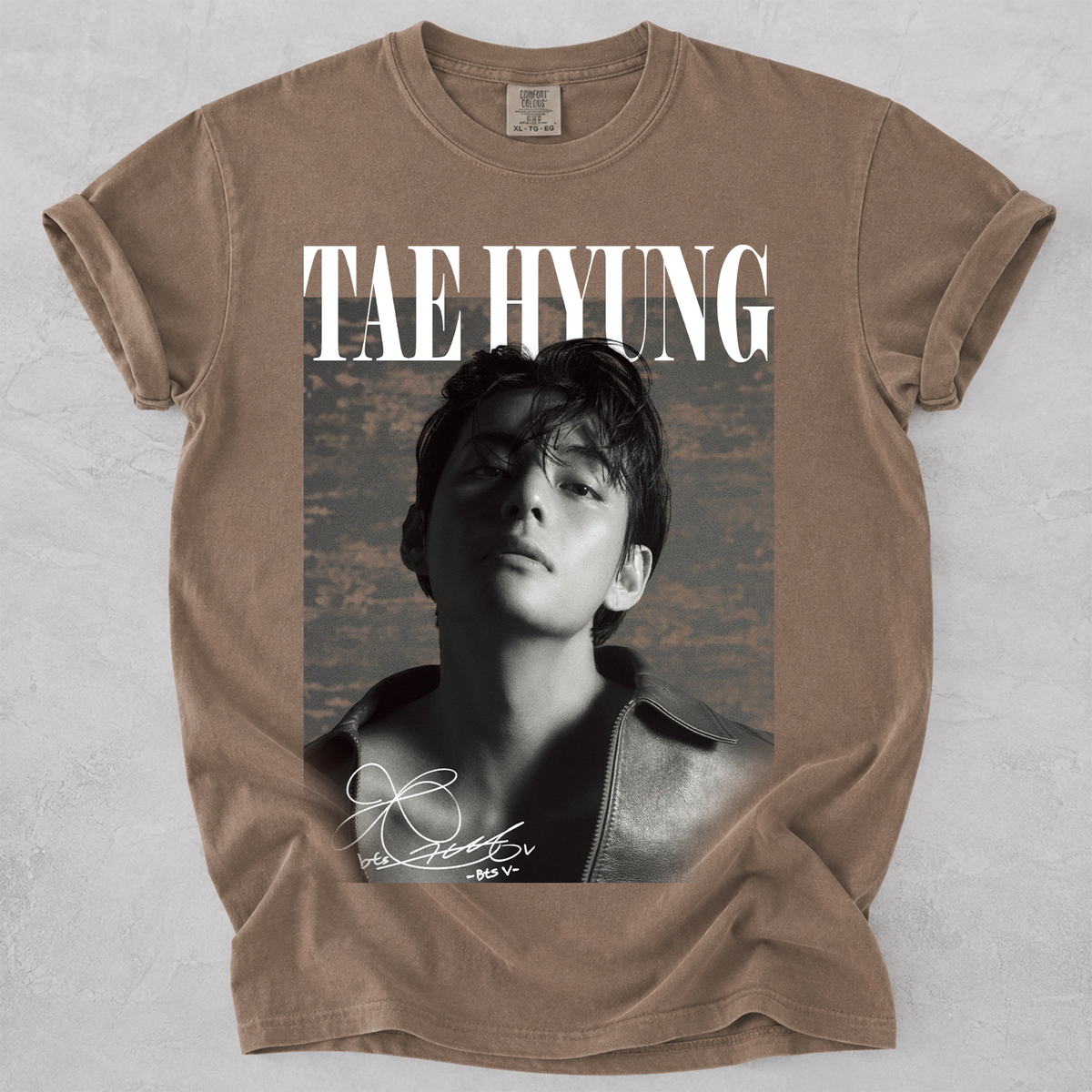 Comfort Colors V Taehyung BTS Vintage Graphic Tee