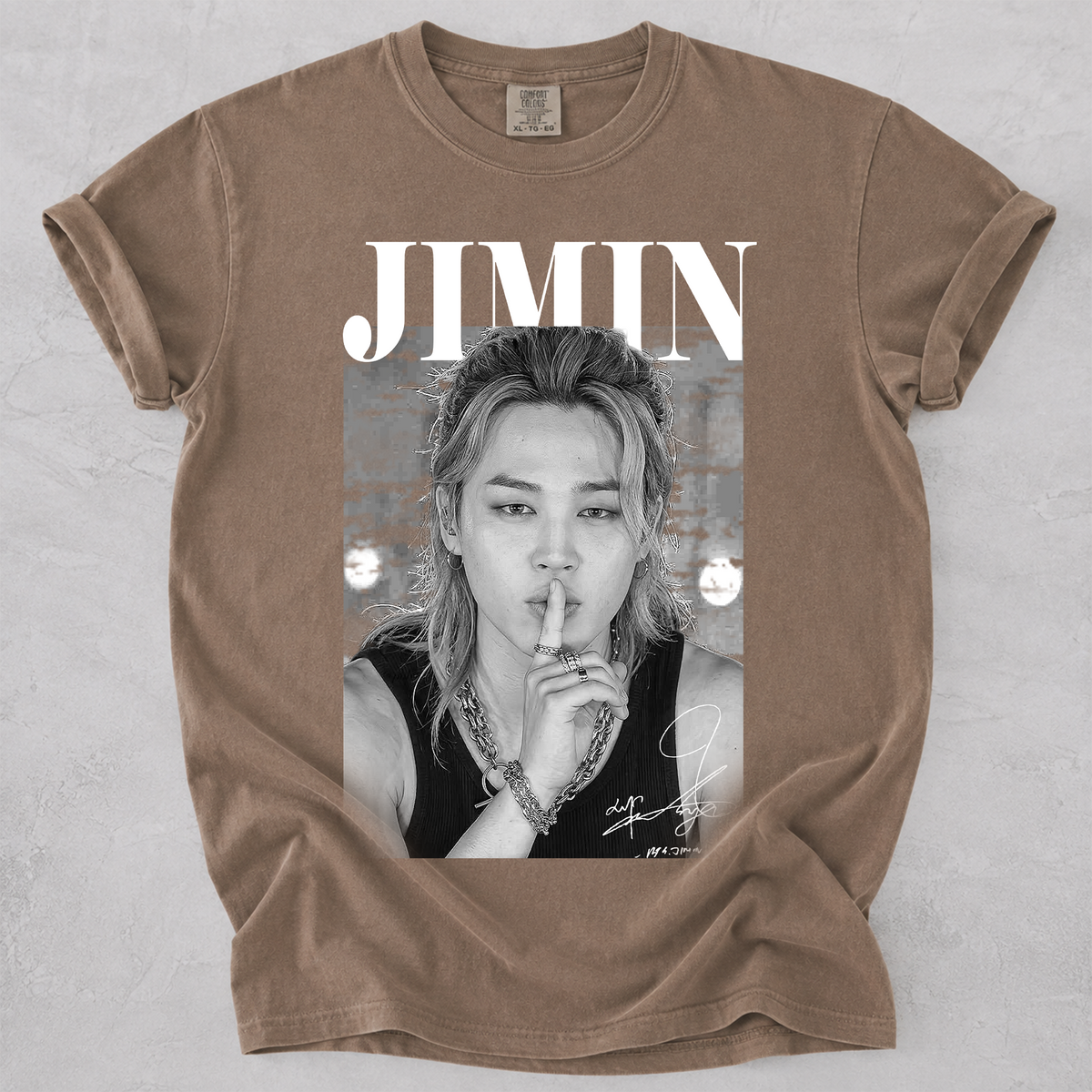 Comfort Colors Shhh Arirang Jimin Unisex T-Shirt