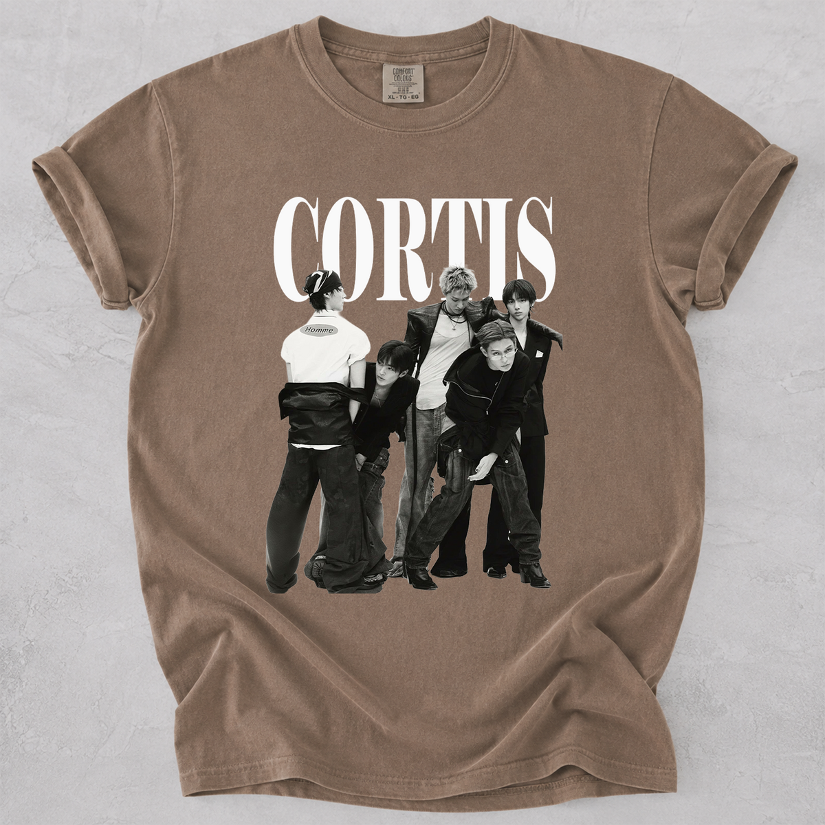 CORTIS Kpop Group T Shirt Retro Photo Fan Tee