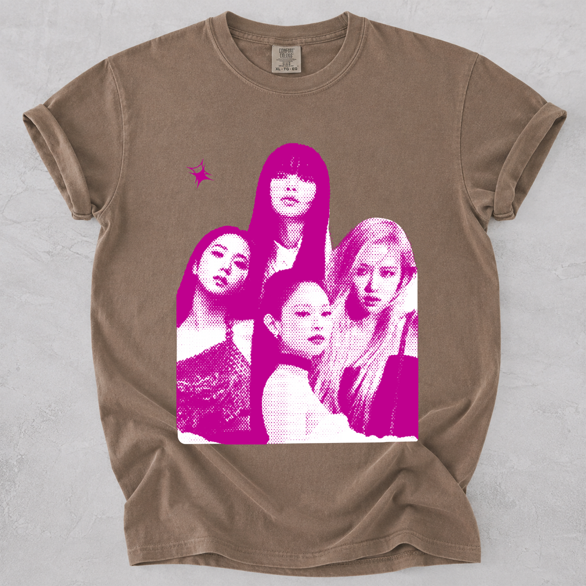 BLACKPINK Blink Graphic Comfort Colors T-Shirt Kpop Fan Tee