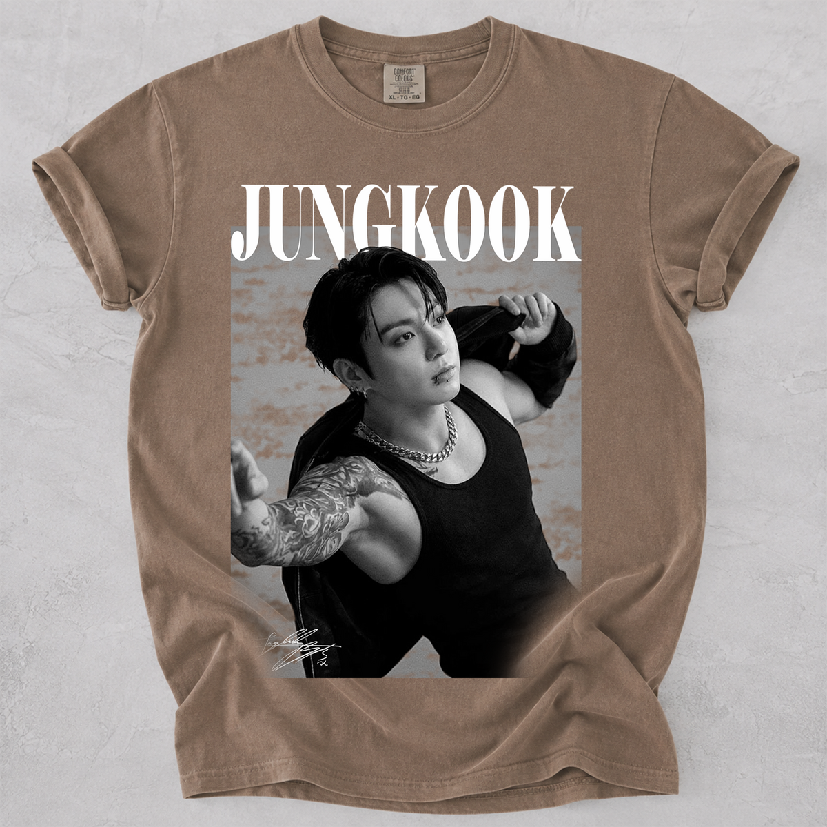 Vintage Jungkook Graphic Printed T-Shirt Gift For ARMY