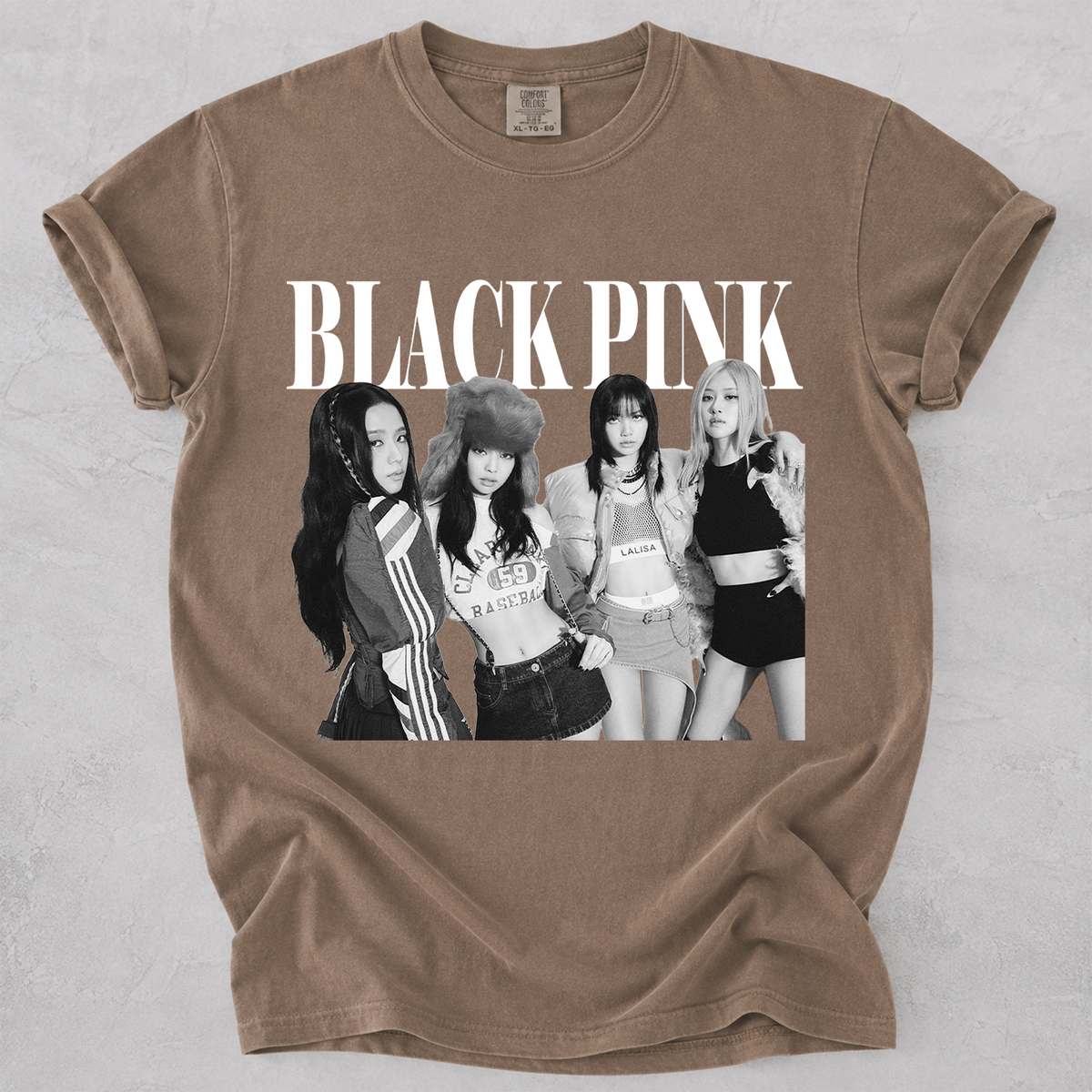 Comfort Colors BLACKPINK Vintage Photo Graphic T-Shirt Gift For ARMY