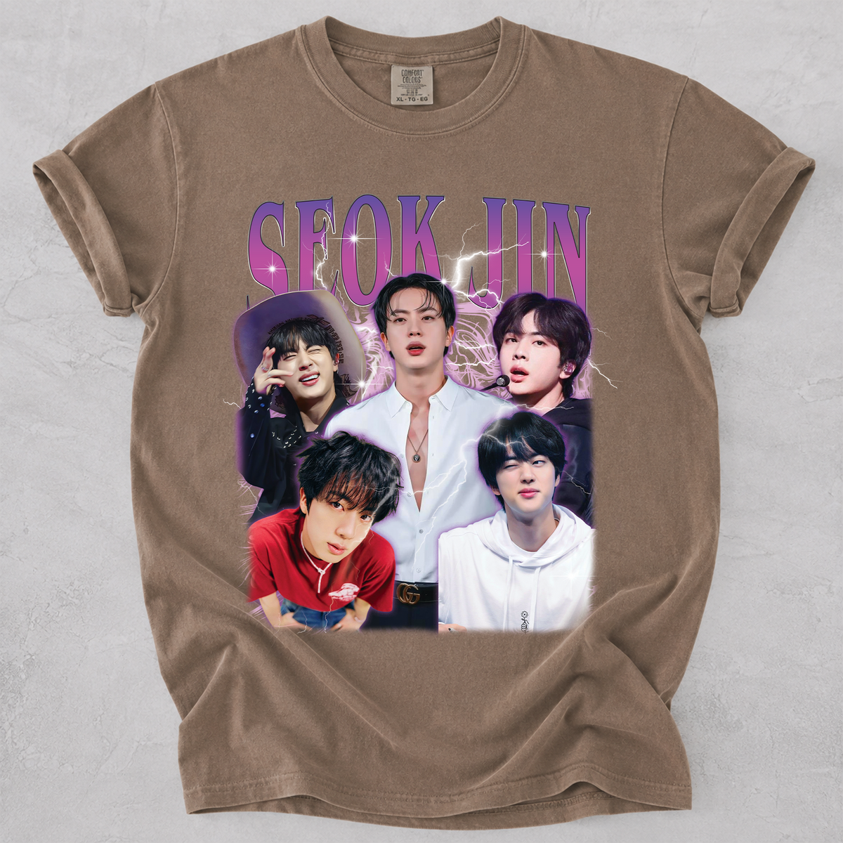 Vintage Bangtan Seok Jin Bootleg 90s T-Shirt