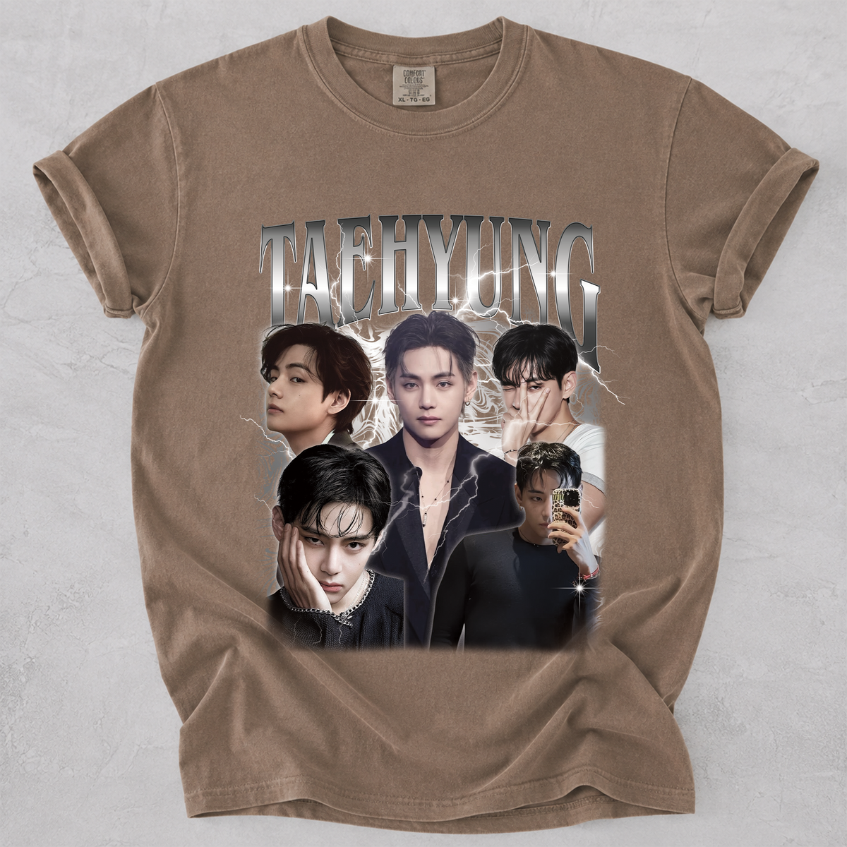 Kpop Bangtan Taehyung Bootleg 90s Comfort Color Shirt