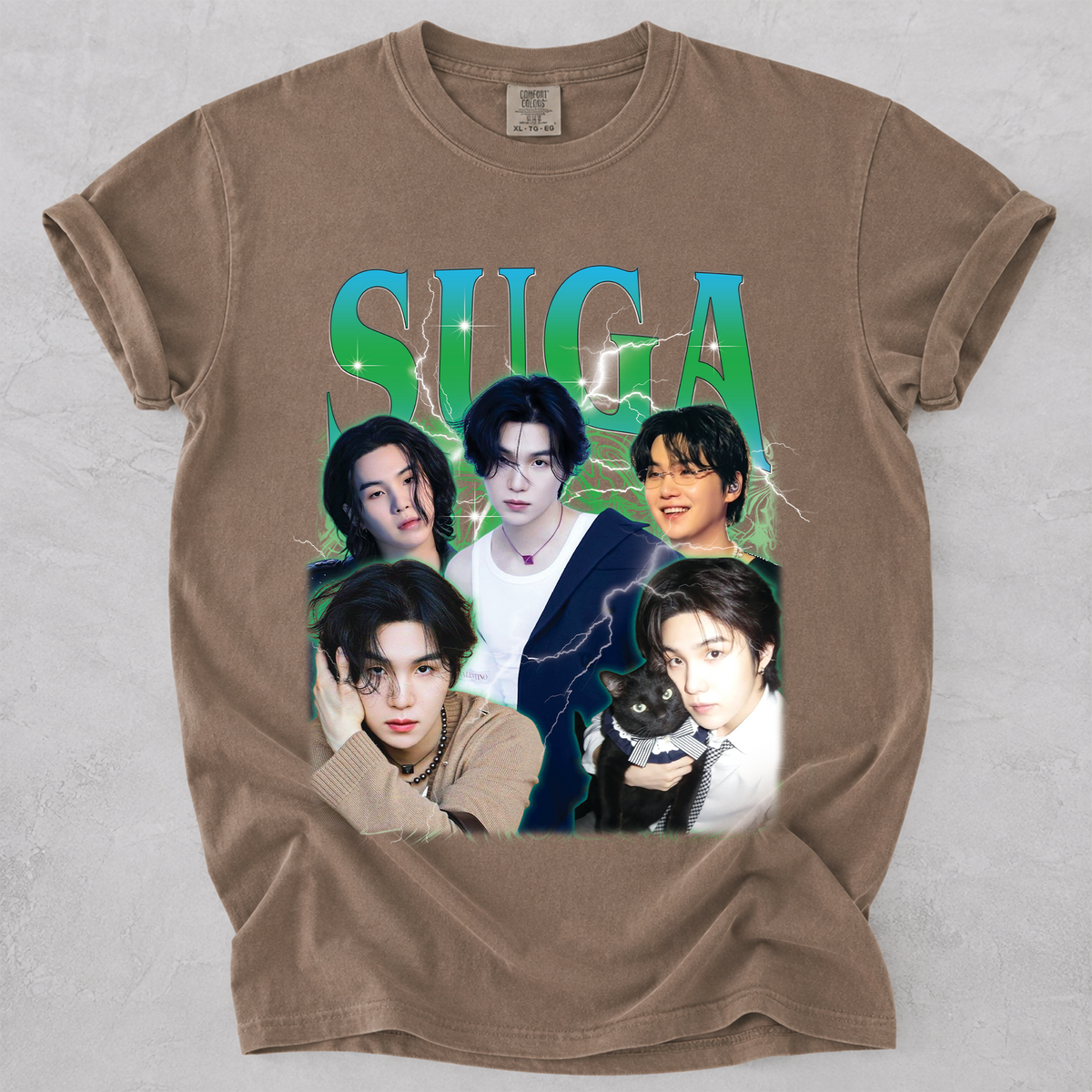 Bts Bangtan Yoongi Suga August D 90s Vintage Bootleg Shirt Gift For ARMY