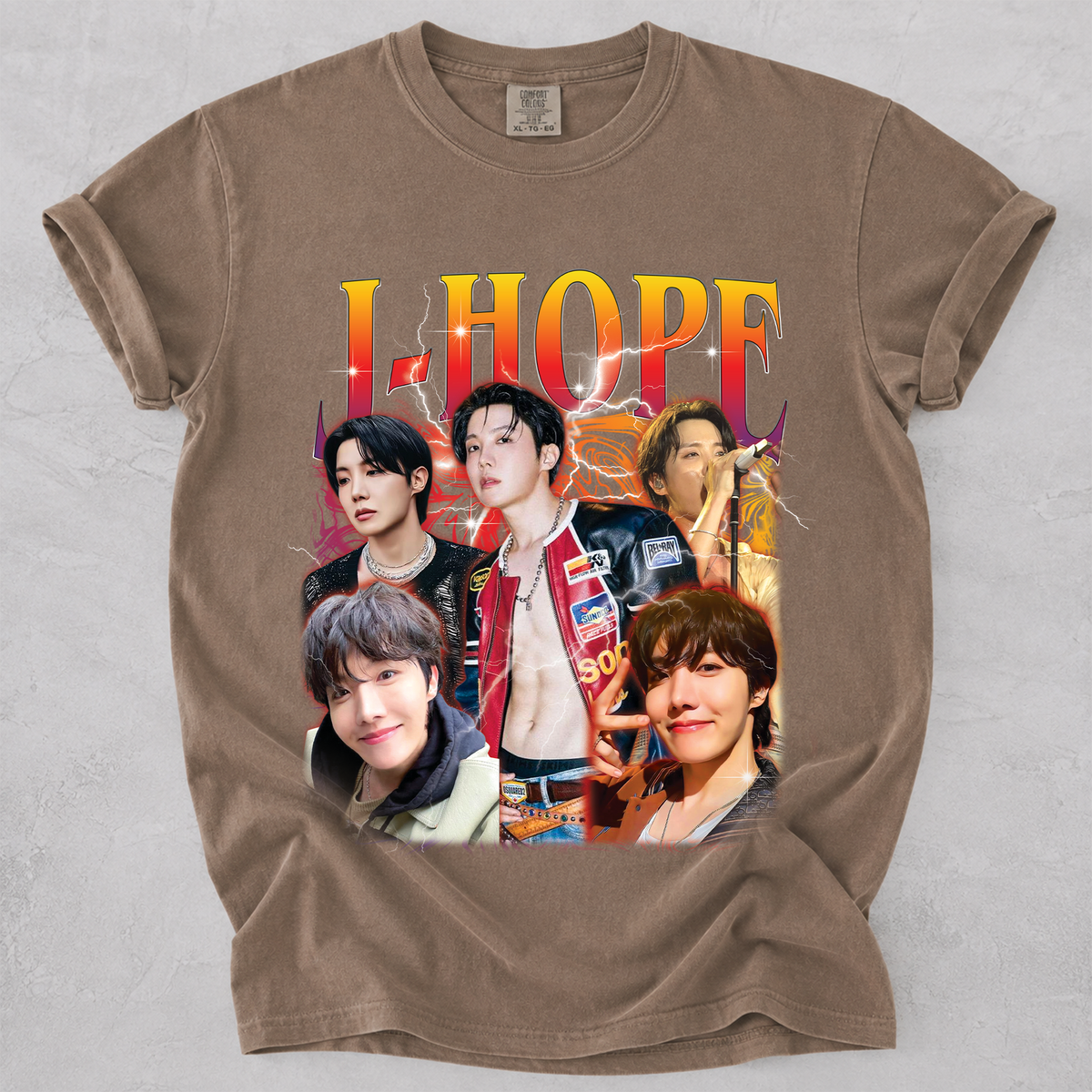 J-Hope BTS Bangtan World Tour Bootleg 90s Comfort Color Shirt
