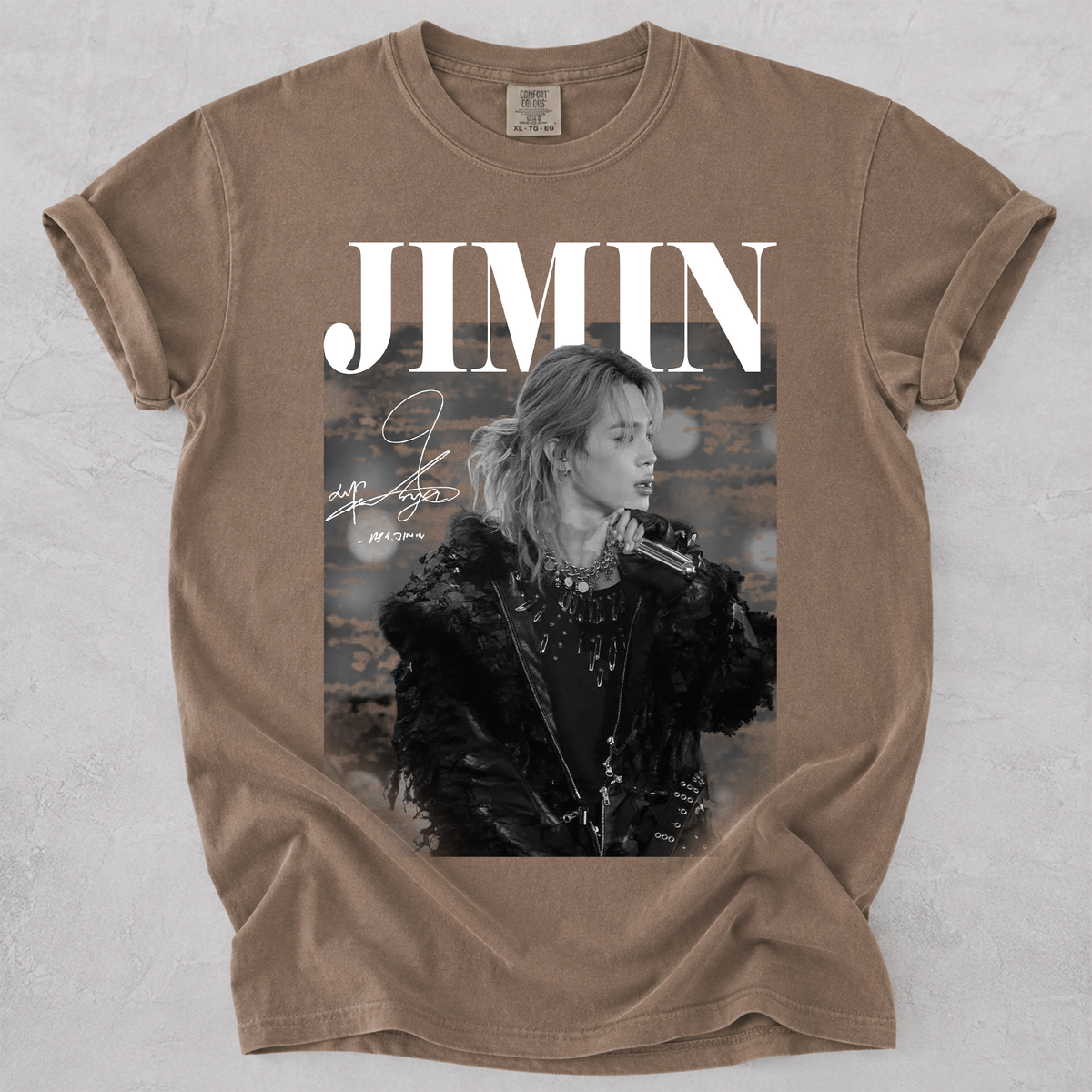 Comfort Colors Jimin Retro Graphic Tee