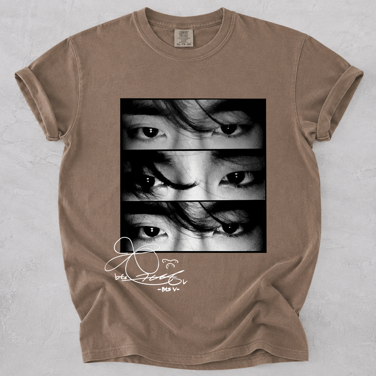 Comfort Colors Taehuyng Eyes Shirt K Pop Fan