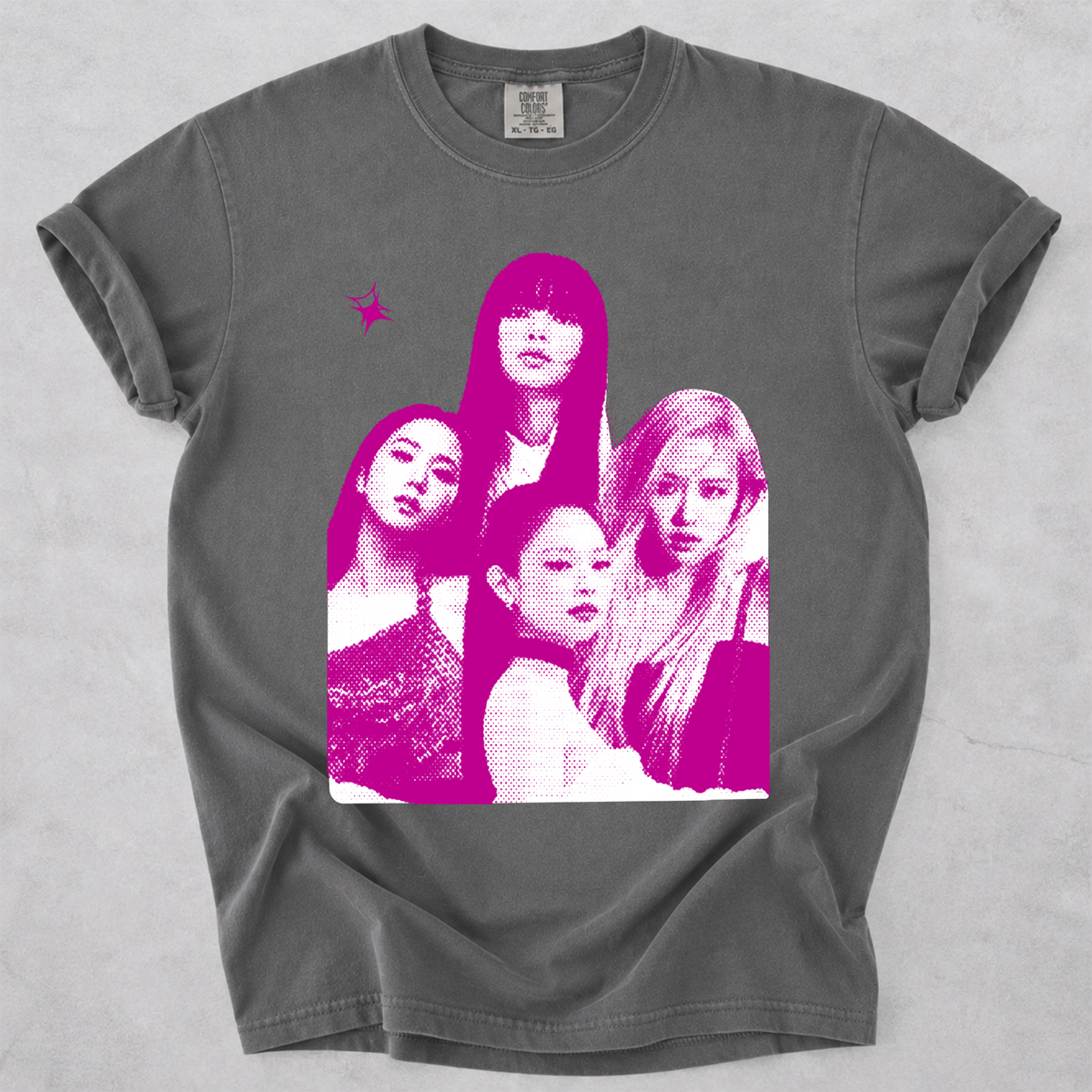 BLACKPINK Blink Graphic Comfort Colors T-Shirt Kpop Fan Tee