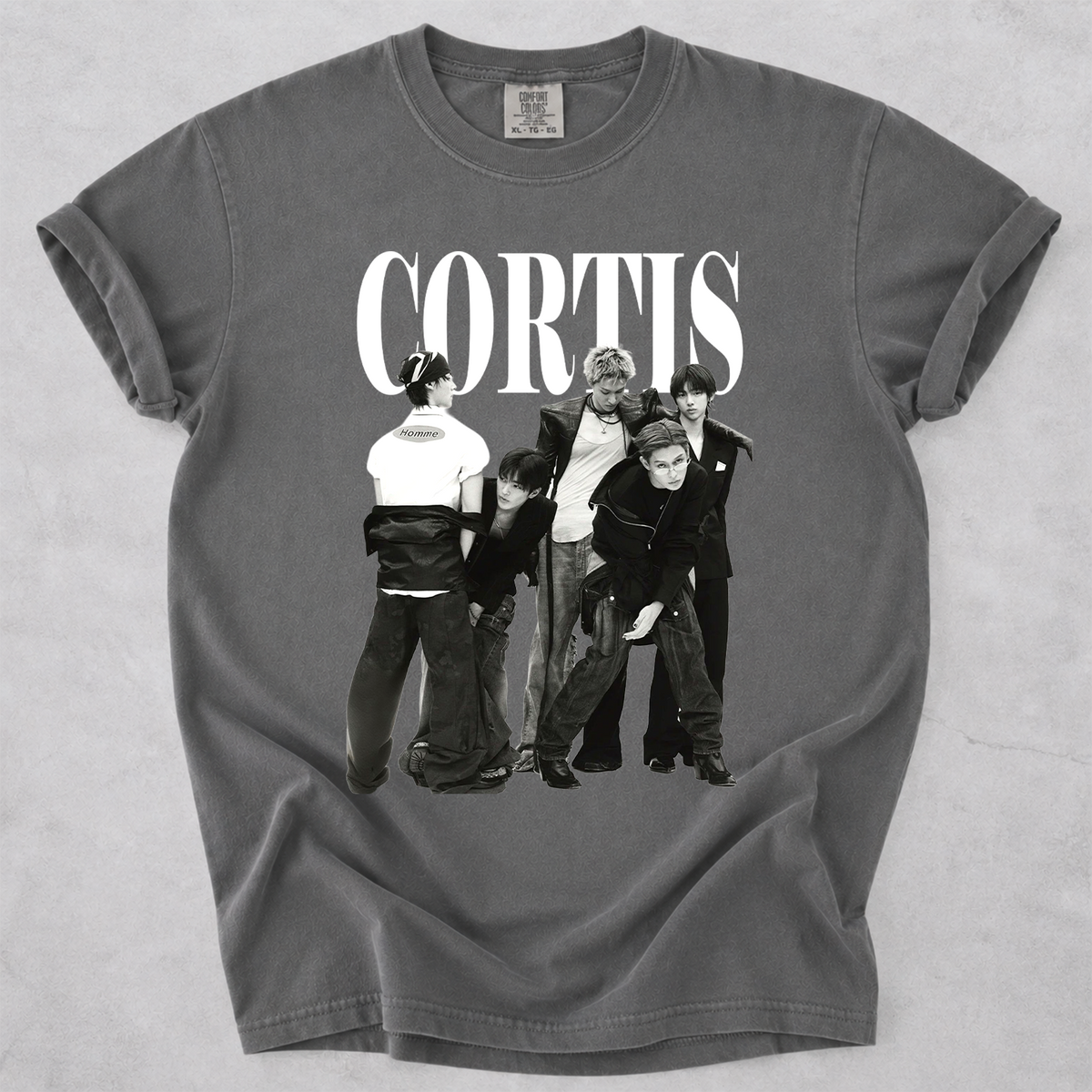 CORTIS Kpop Group T Shirt Retro Photo Fan Tee