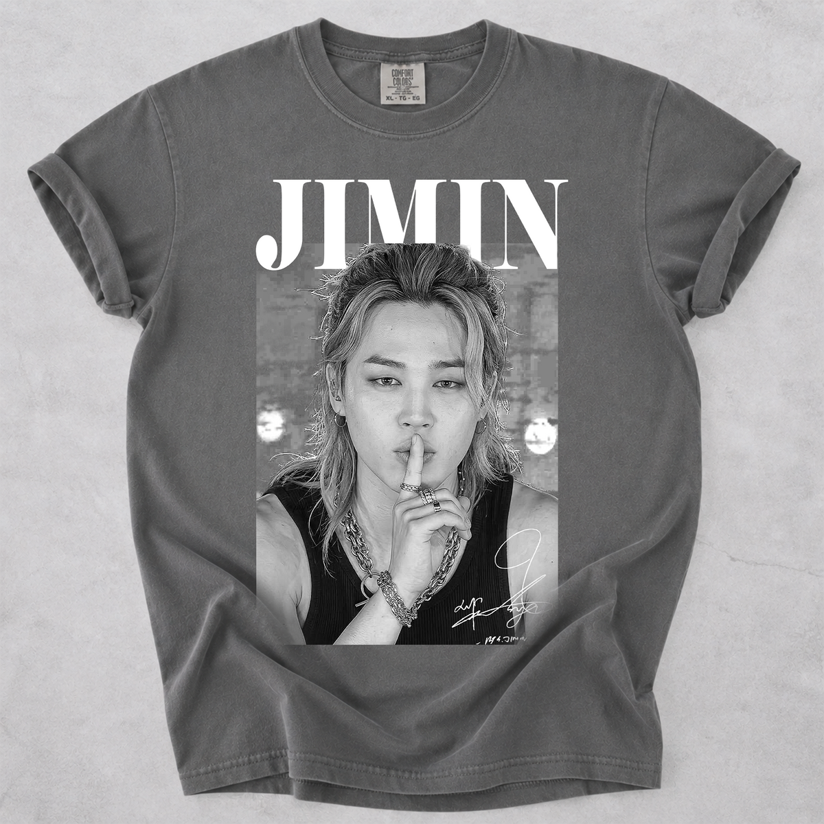 Comfort Colors Shhh Arirang Jimin Unisex T-Shirt