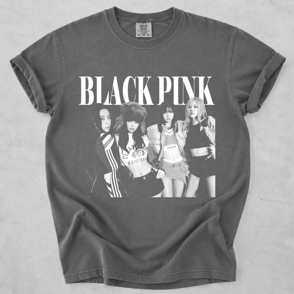 Comfort Colors BLACKPINK Vintage Photo Graphic T-Shirt Gift For ARMY