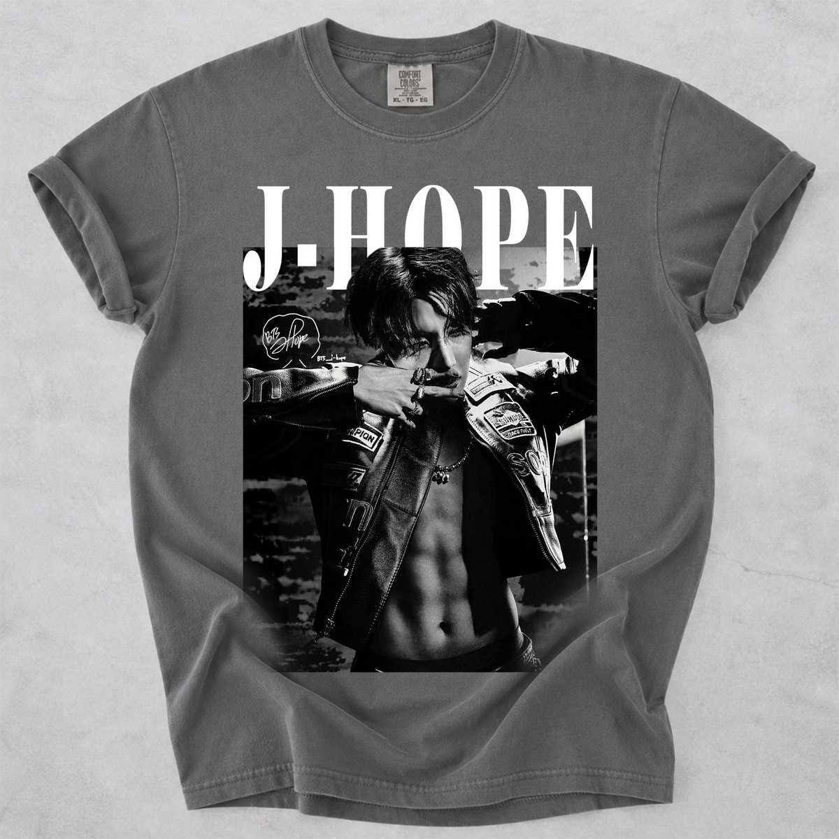 J-Hope Graphic Crewneck T-Shirt Top