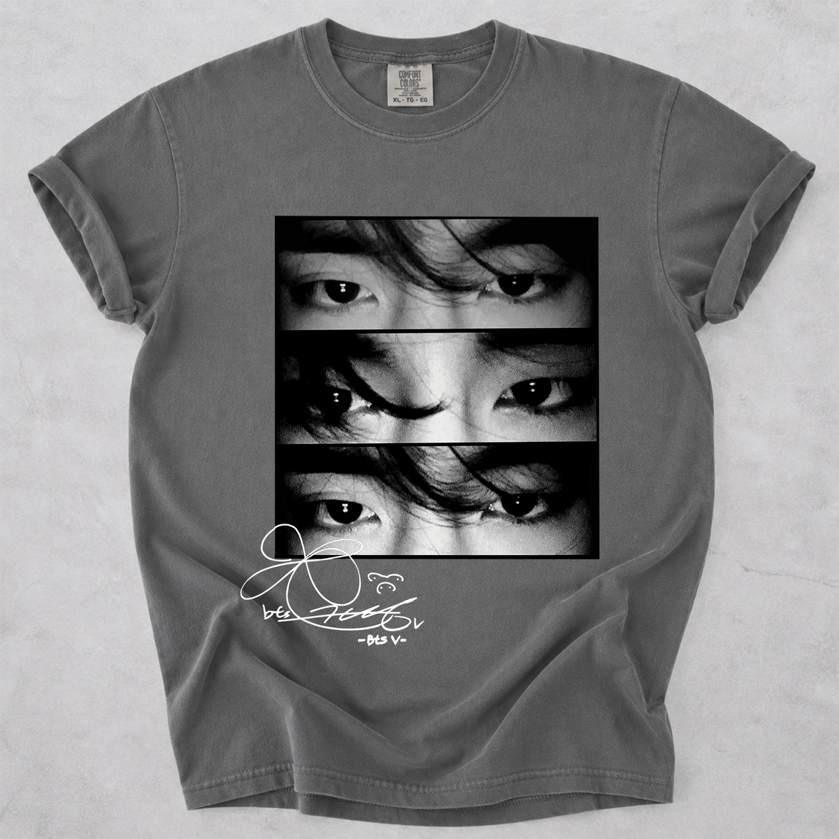 Comfort Colors Taehuyng Eyes Shirt K Pop Fan