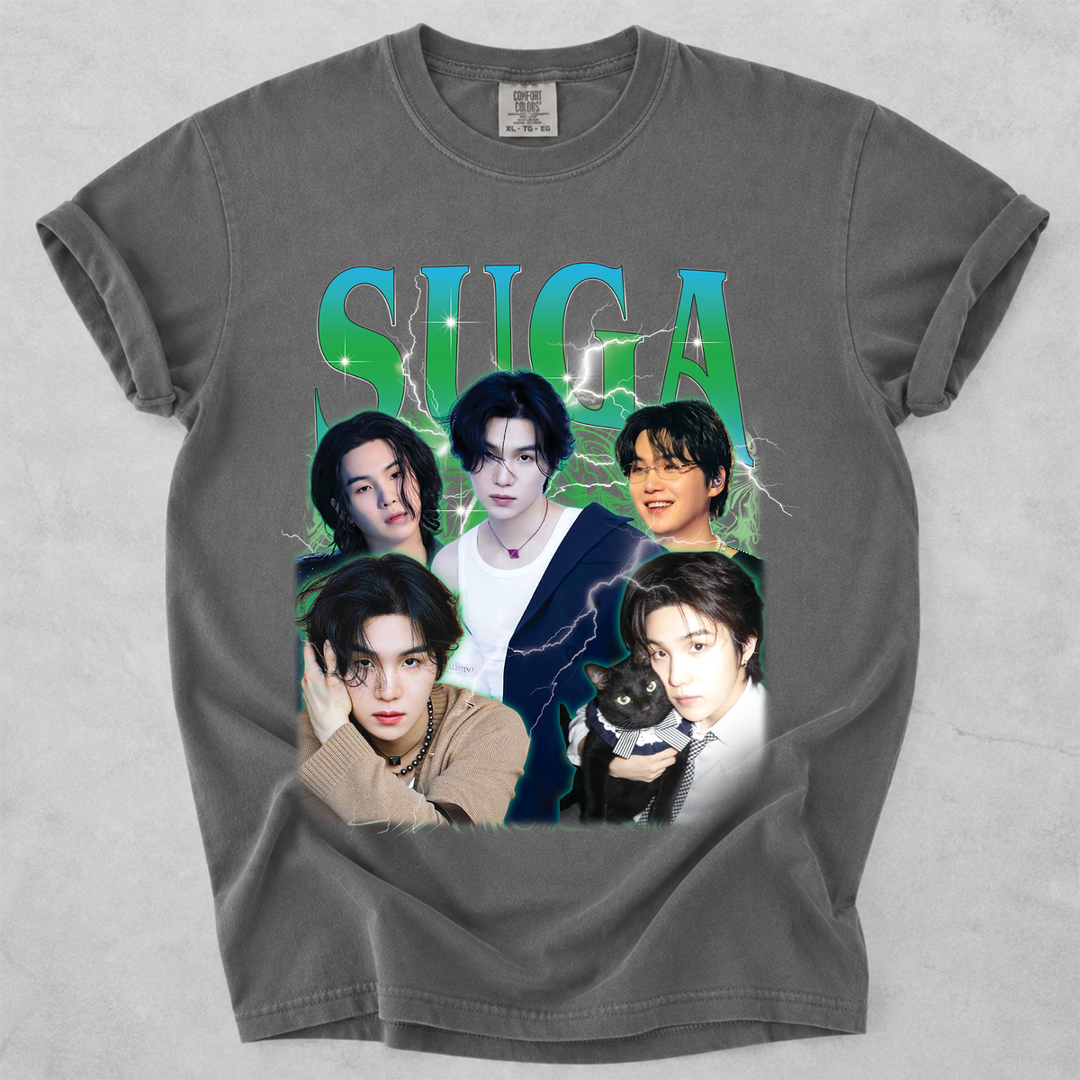 Bts Bangtan Yoongi Suga August D 90s Vintage Bootleg Shirt Gift For ARMY