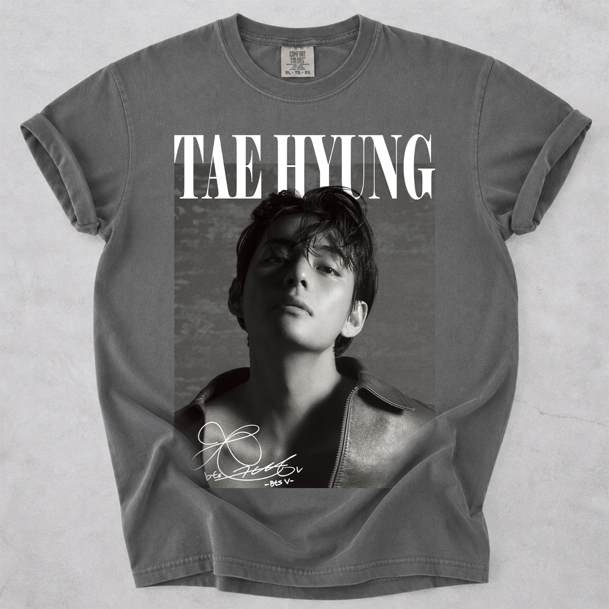 Comfort Colors V Taehyung BTS Vintage Graphic Tee