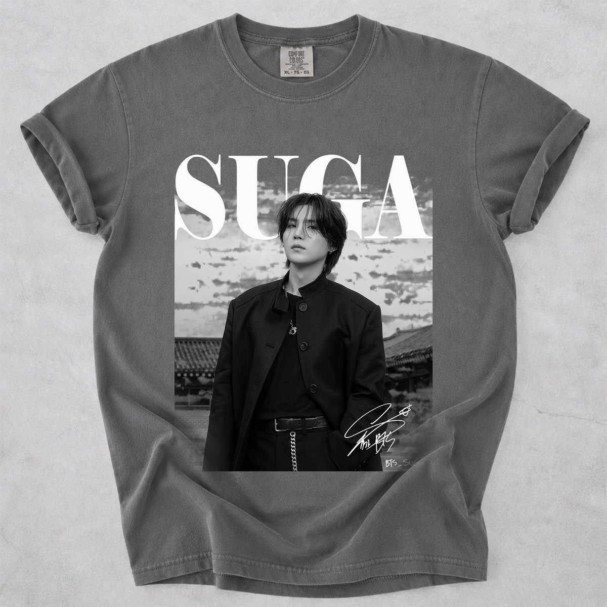Comfort Colors Suga Agust D Vintage Retro T-Shirt
