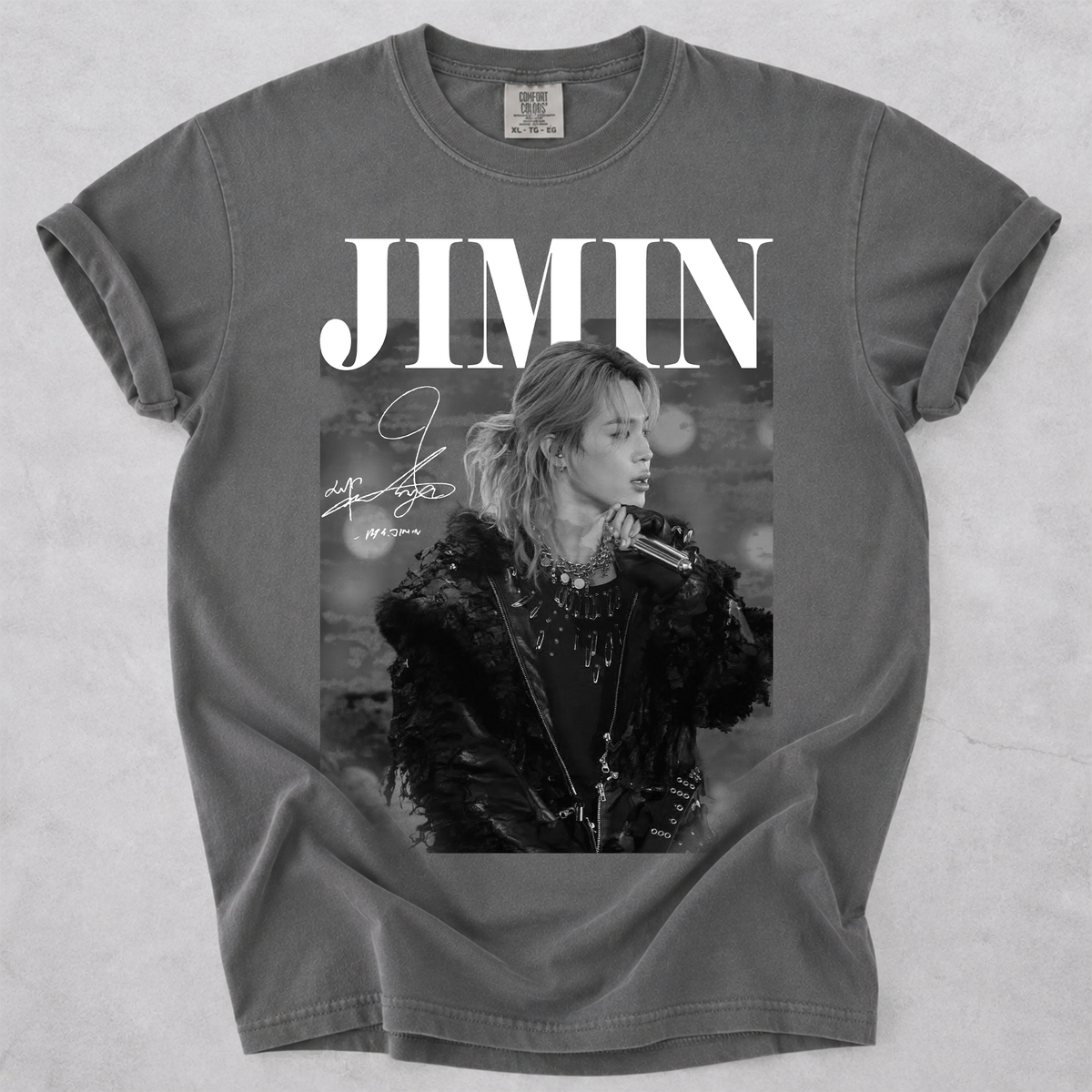 Comfort Colors Jimin Retro Graphic Tee