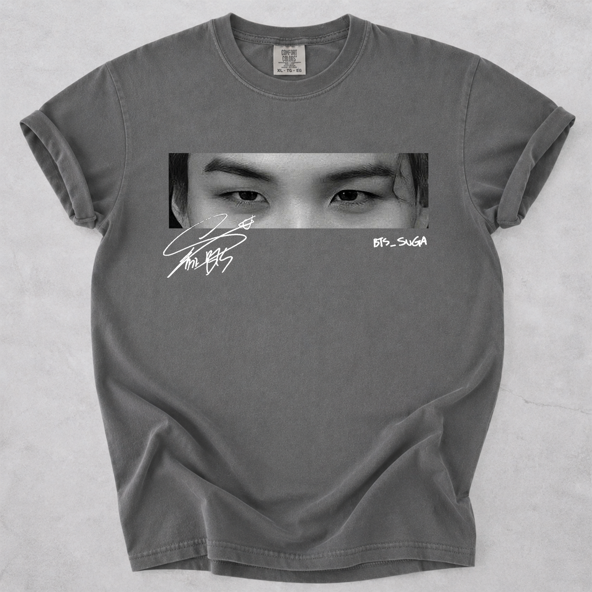 Suga Eyes BTS World Tour Graphic T-Shirt