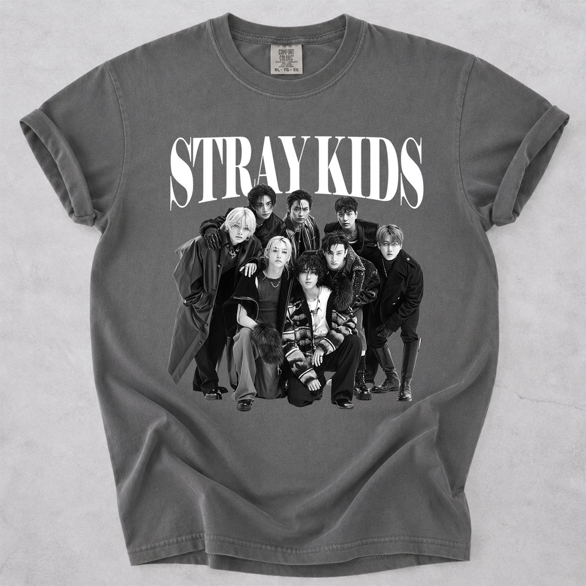 Stray Kids Kpop Vintage Comfort Colors Tee