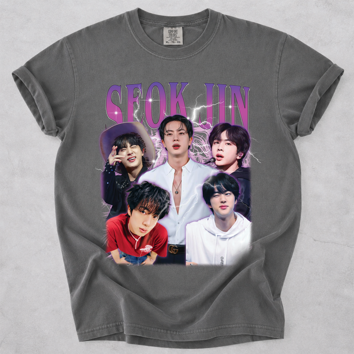 Vintage Bangtan Seok Jin Bootleg 90s T-Shirt