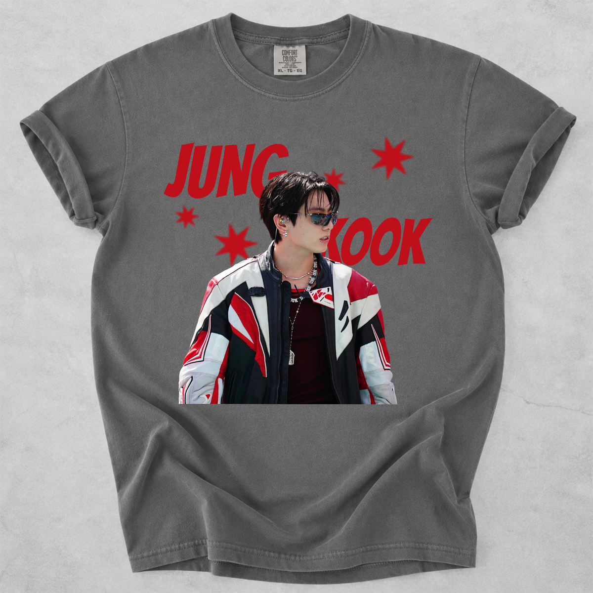 Vintage Jungkook Graffiti Comfort Colors T-Shirt