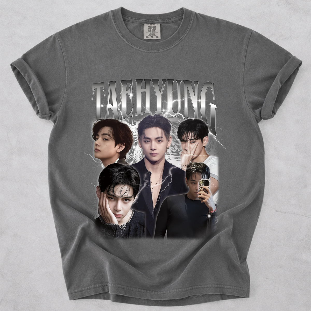 Kpop Bangtan Taehyung Bootleg 90s Comfort Color Shirt