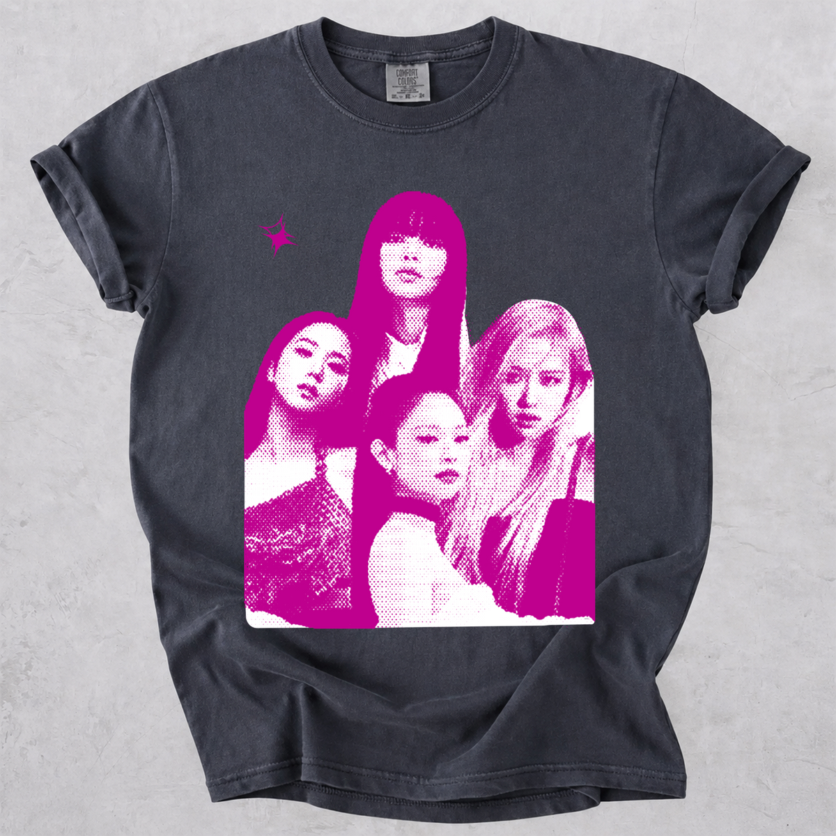 BLACKPINK Blink Graphic Comfort Colors T-Shirt Kpop Fan Tee