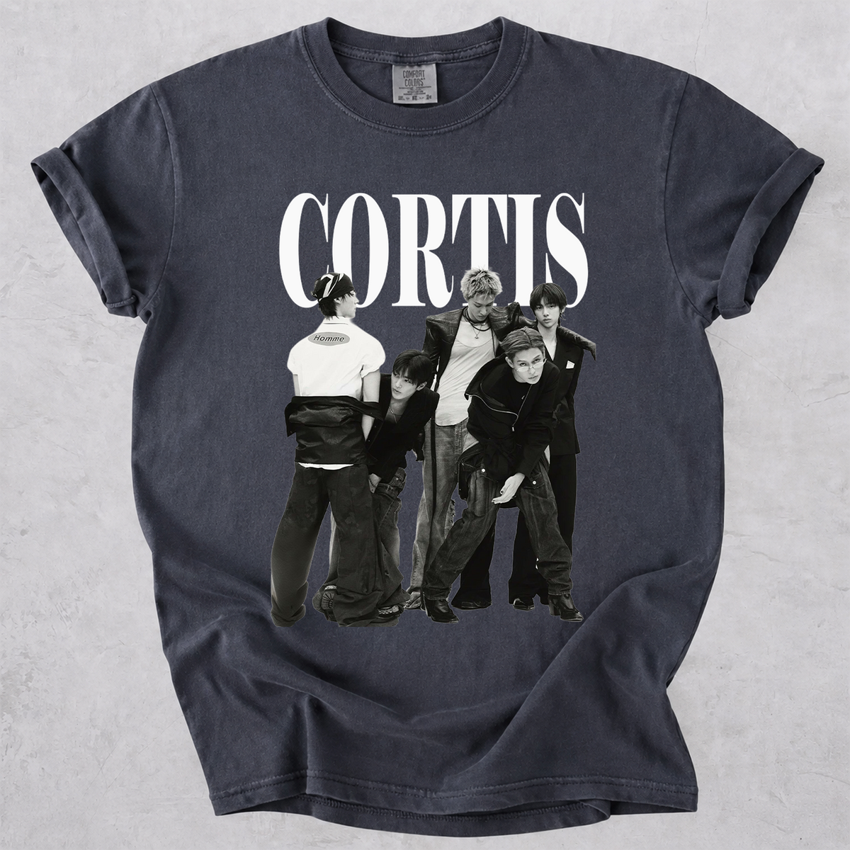 CORTIS Kpop Group T Shirt Retro Photo Fan Tee