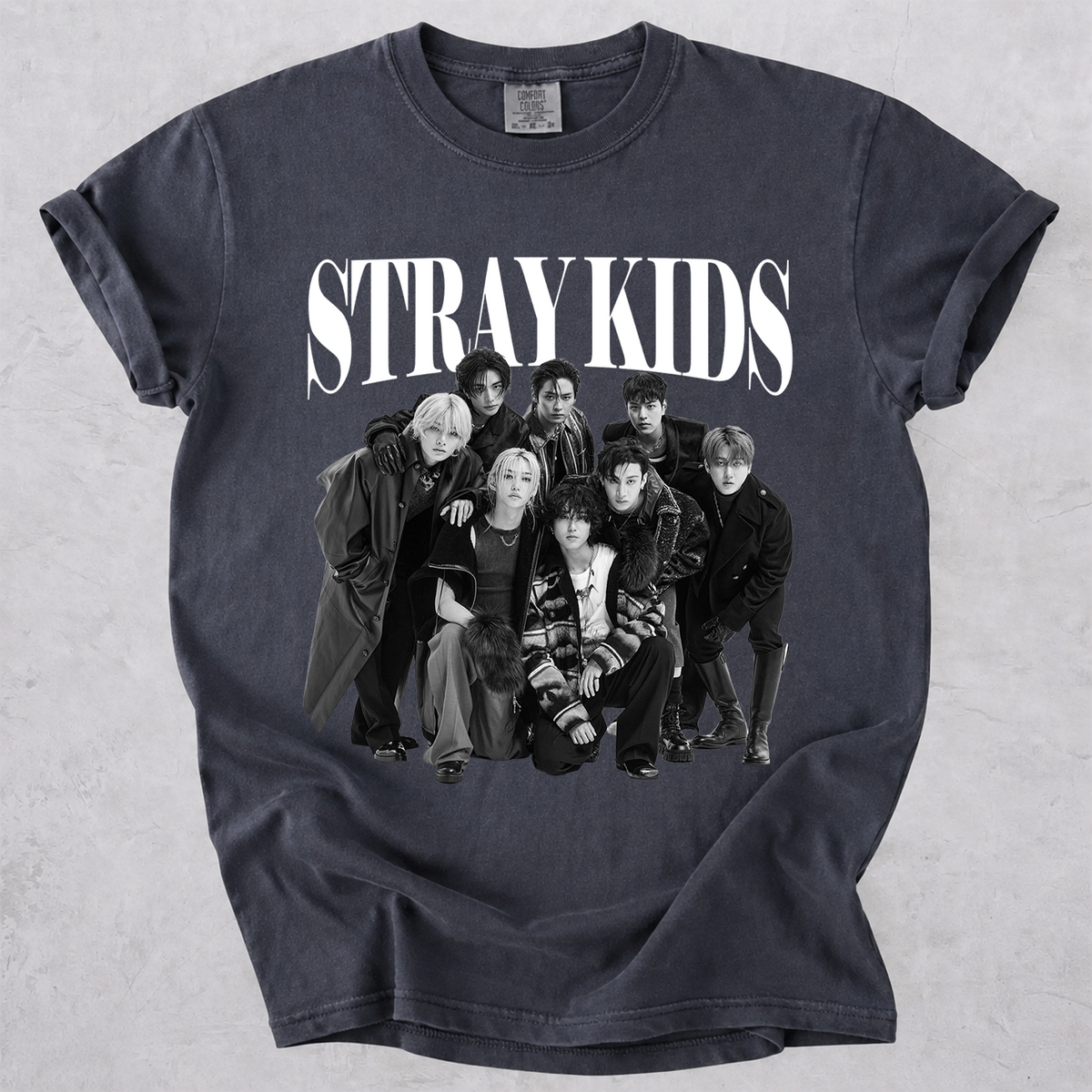 Stray Kids Kpop Vintage Comfort Colors Tee