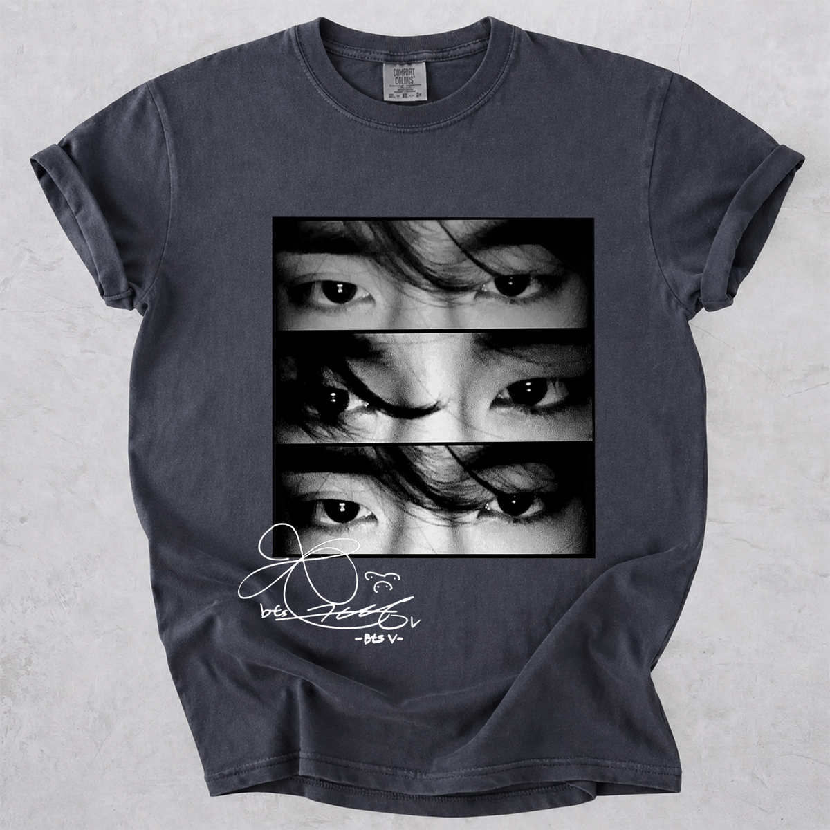Comfort Colors Taehuyng Eyes Shirt K Pop Fan